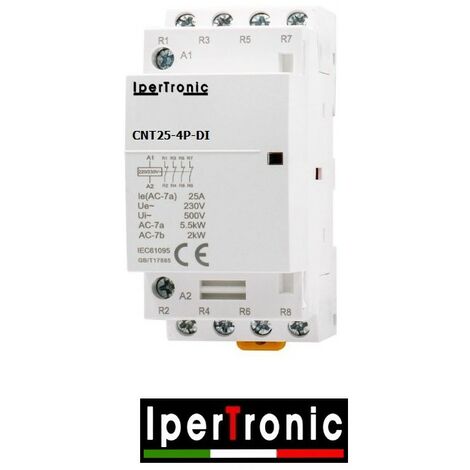 Siemens - 5TT50500 - contattore INSTA con 4 contatti NO contatto per AC  230V, 400V 63A comando in AC