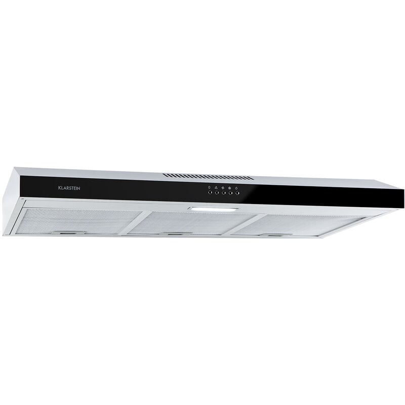 

Contempo 90 Campana extractora 175m³/h LED acero inoxidable acrílico color negro