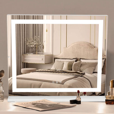 Contemporary Vanity Mirror with LED Lights