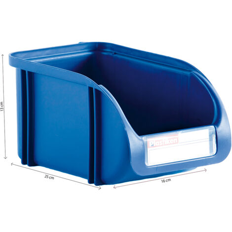 Contenedor 16cm color titanium azul