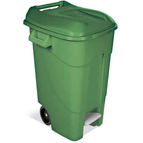 CONTENEDOR C/PEDAL 120 LTS. VERDE TAYG
