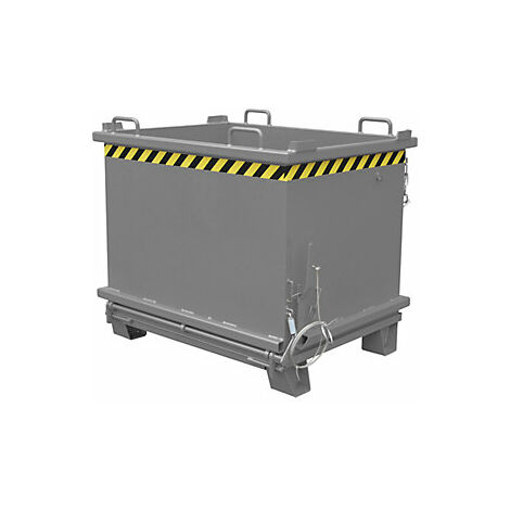 Contenedor con trampilla SB  capacidad 1 m³  carga máx 2000 kg