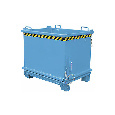 Contenedor con trampilla SB  capacidad 1,5 m³  carga máx 2000