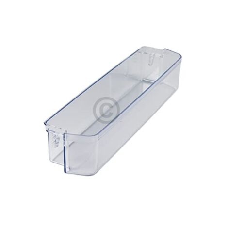 Contenedor de almacenamiento compatible con BAUKNECHT 480131100525 para puerta de frigorífico 440 x 90 mm