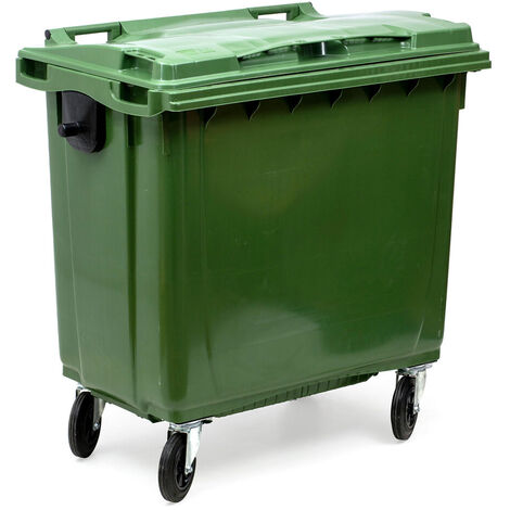 Contenedor de basura 4 ruedas 770 litros