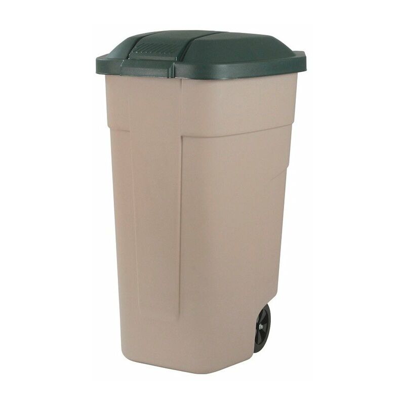 

Contenedor de basura c/ruedas 100L