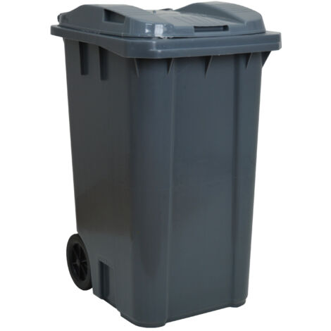Contenedor de Basura en PEHD gris con 2 Ruedas 240 litros