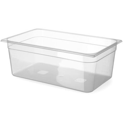 Contenedor de catering de polipropileno GN 1/1 altura 100 mm - Hendi 880029