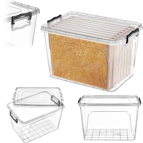 Contenedor de comida rectangular alveolar Ramki Wielkopolskie 30 L