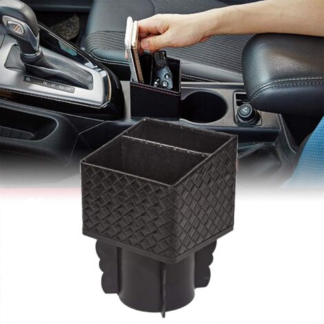 Contenedor de control central del automóvil, contenedor cuadrado, funda de asiento, recipiente de almacenamiento de bolsas, funda de teléfono, recolector de piezas y llaves (C)