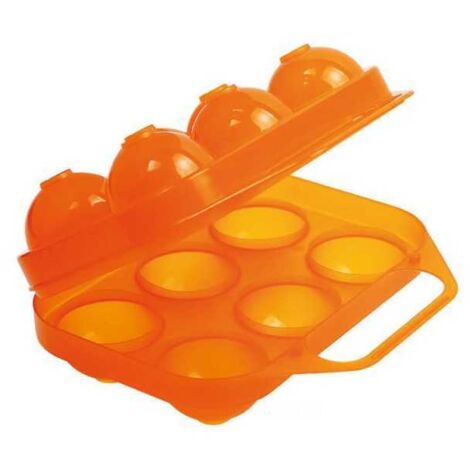 Contenedor de huevos de 6 compartimentos, 15x17 cm, Cosmoplast