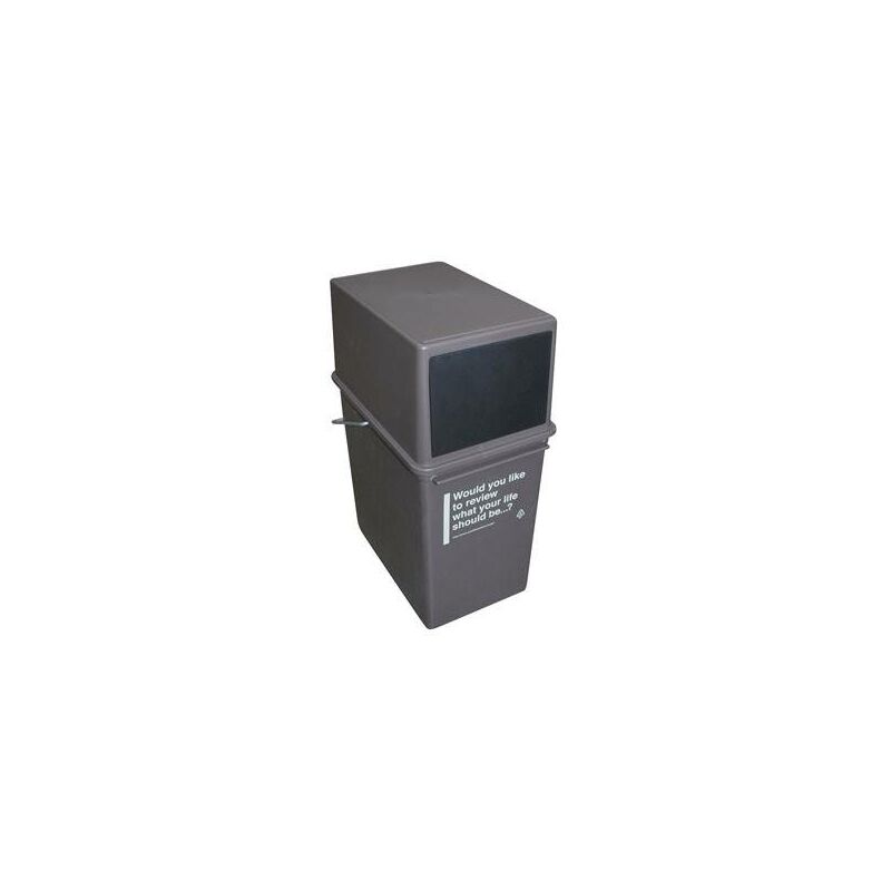 

Contenedor de reciclaje apilable Chocolate 17L - LYO