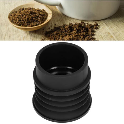 Contenedor de silicona moldeado por soplado para molinillo de café - [Accesorio para molinillo de café] + [Con tapa] + [Ajustable 52-70 mm] + [Silicolev] + [Ligero 217 g]