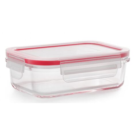 CONTENEDOR DE VIDRIO RECTAGULAR 1600 ML - IBILI