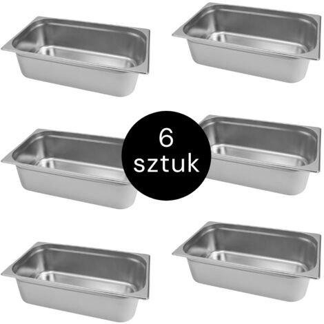 Contenedor GN Mega-M 1/1 530x325x150 (juego de 6) N