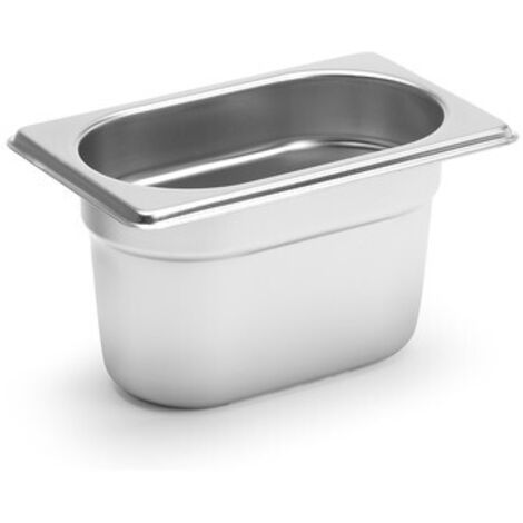 Contenedor Hendi GN 1/9 Budget Line - acero inoxidable, 1 l