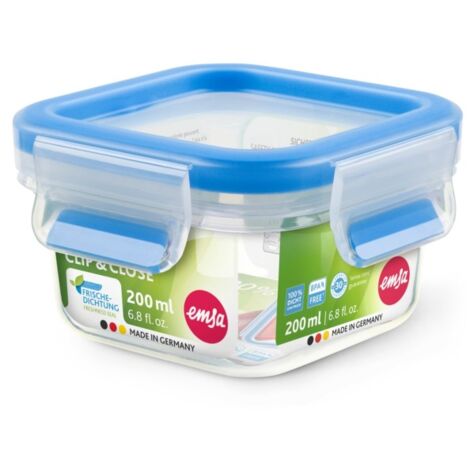 Contenedor hermetico cuadrado 0,25 l emsa
