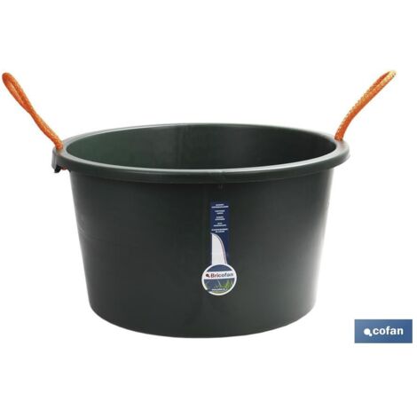 CONTENEDOR JARDIN ASA CUERDA VERDE 40 L.