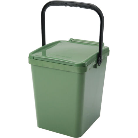 Contenedor para separar basura y residuos - verde Urba 21L