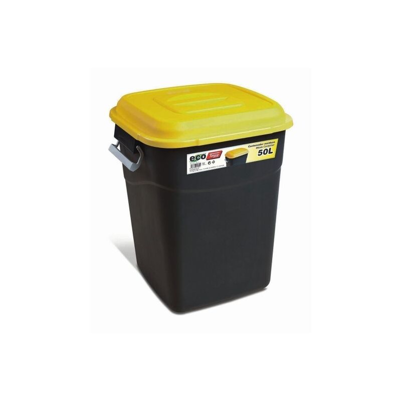 

Contenedor Residuos 50L Asas Y Tapa