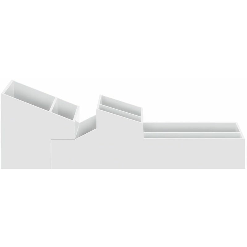 

Contenedor 'Skyline' de ABS en color blanco 30 x 7 x 8,5 cm - Spirella