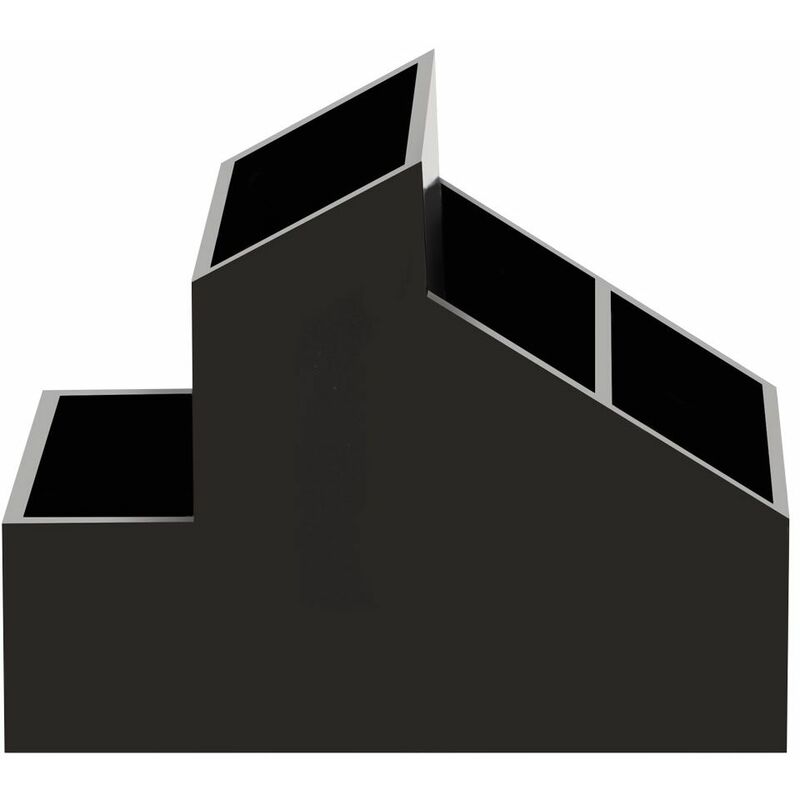 

Contenedor Spirella "Skyline" de ABS en color negro 13 x 10 x 8,5 cm