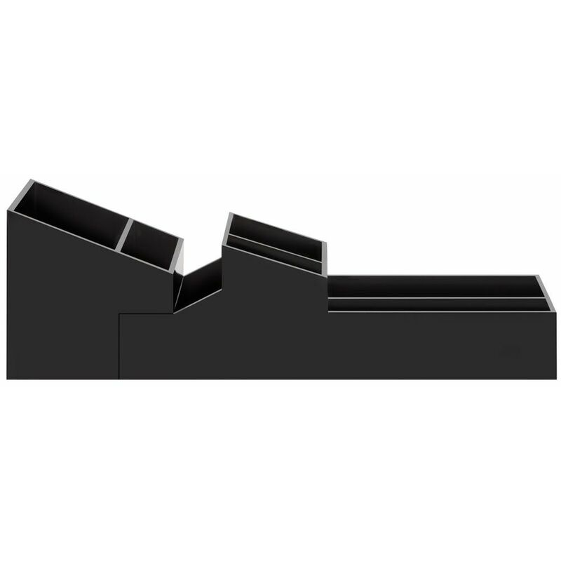 

Contenedor Spirella "Skyline" de ABS en color negro 30 x 7 x 8,5 cm