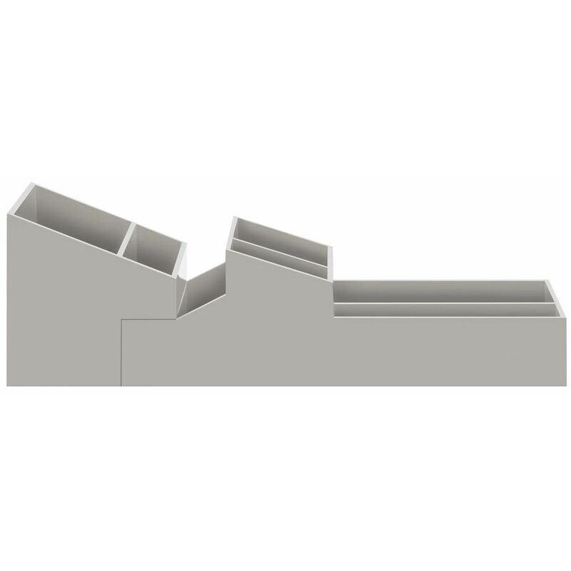 

Spirella colección Skyline, Contenedores 30,7x10x8,5 cm, ABS, Beige
