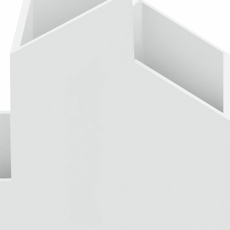 

Contenedor 'Skyline' de ABS en color blanco 13 x 10 x 8,5 cm - Spirella