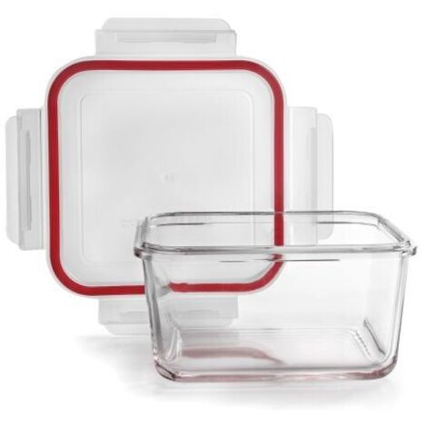 CONTENEDOR VIDRIO CUADRADO 754810 1000ML