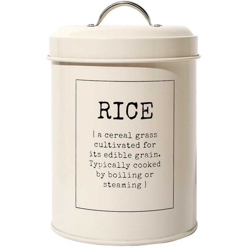 Conteneur à céréales de grande capacité Conteneur de conservation du riz de style européen Seau à céréales à usage domestique