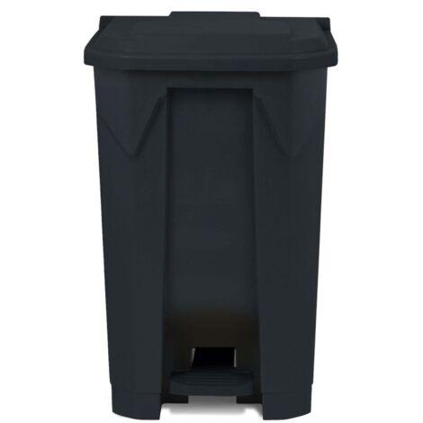 Conteneur à Déchets Multi-Couleurs, Gris 80 Litres