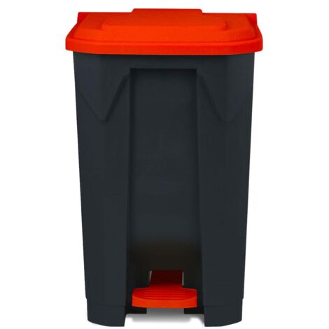 Conteneur à Déchets Multi-Couleurs, Rouge 100 Litres