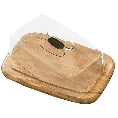 Conteneur à fromage rectangulaire en bois 30x21 cm Checco