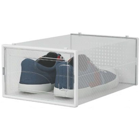 Conteneur De Boîte Pour Sacs à Chaussures 33.4x23x14.5cm Transparent 87646