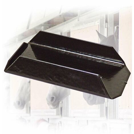 Conteneur de sel minéral de métal noir