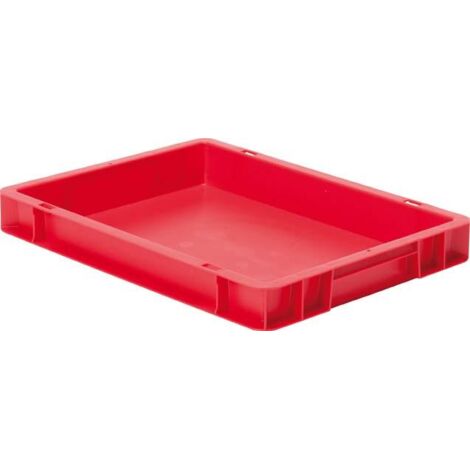 Conteneur de transport gerbable TK400/50-0, rouge