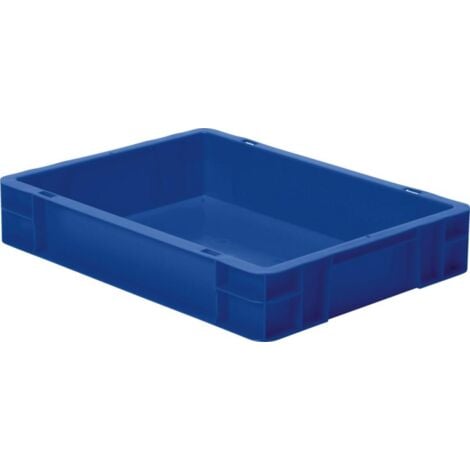 Conteneur de transport gerbable TK400/75-0, bleu