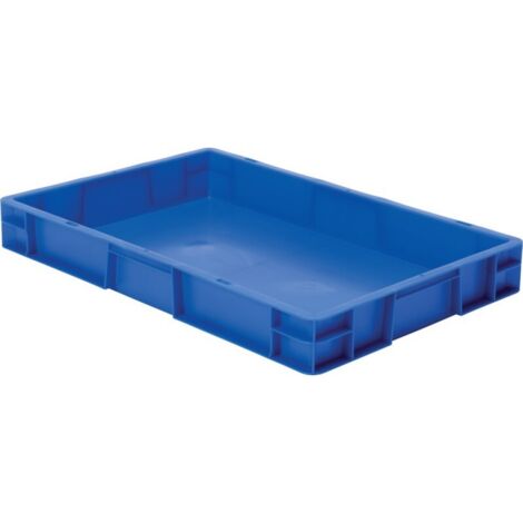 Conteneur de transport gerbable TK600/75-0, bleu
