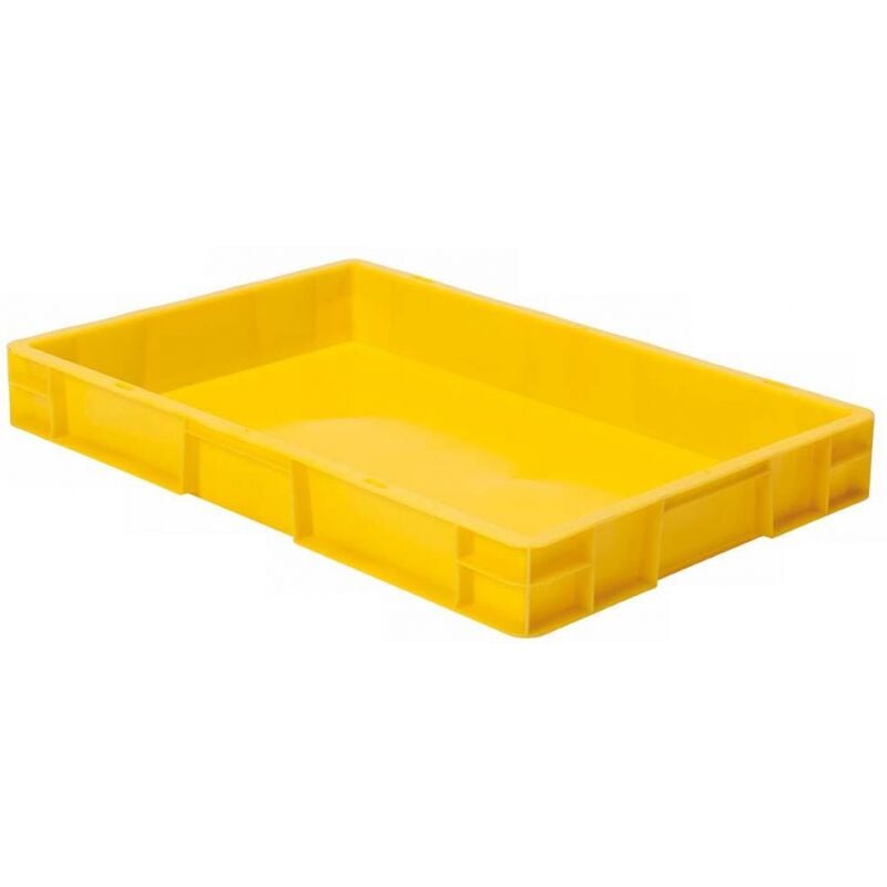 La-ka-pe - Conteneur de transport gerbable TK600/75-0, jaune