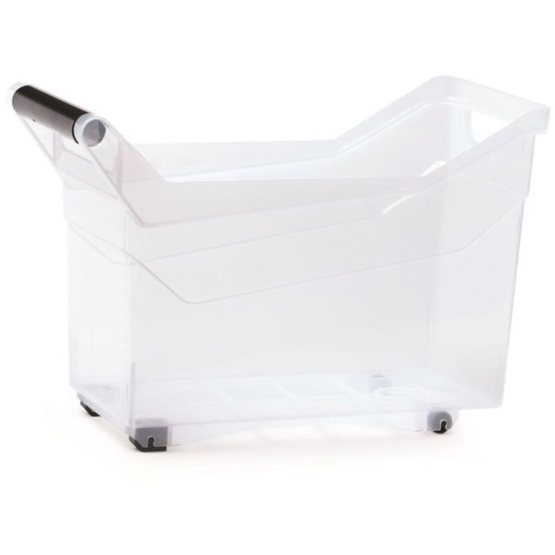 Zanvic - Conteneur domestique nuk de 14 litres avec poignée et roues