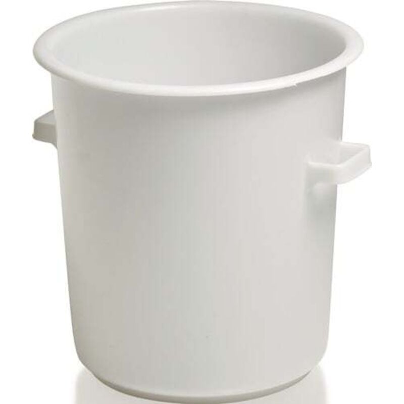 Craemer - Récipient en plastique rd.75l hd-pe blanc D515xH530mm avec poignée extérieure - 81071010
