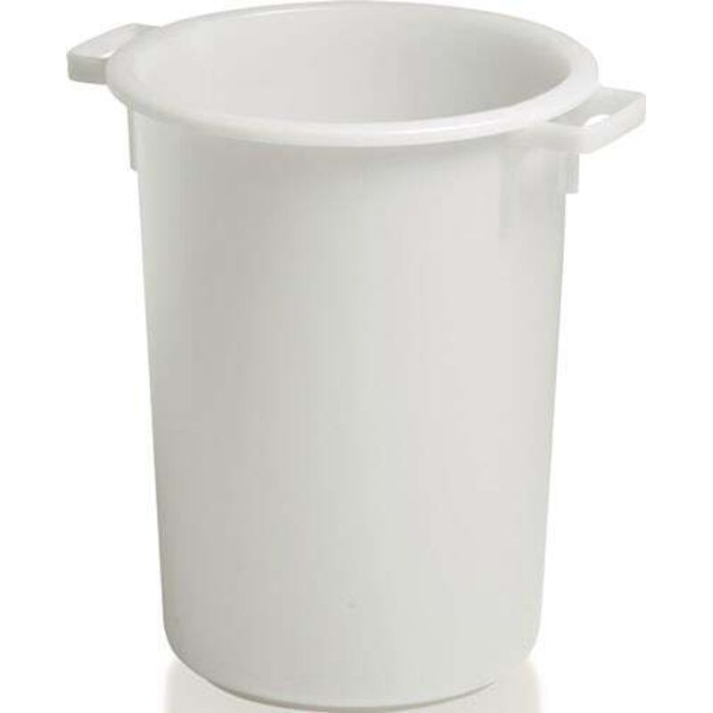 Craemer - Récipient en plastique rond 50 l hd-pe blanc D420xH540mm avec poignée extérieure