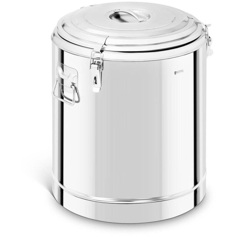 Conteneur isotherme 60 litres acier inoxydable