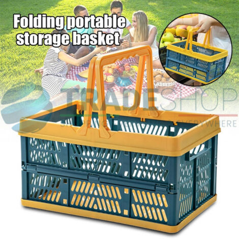 Conteneur Panier Panier Organisateur Boîte Pliante Empilable
