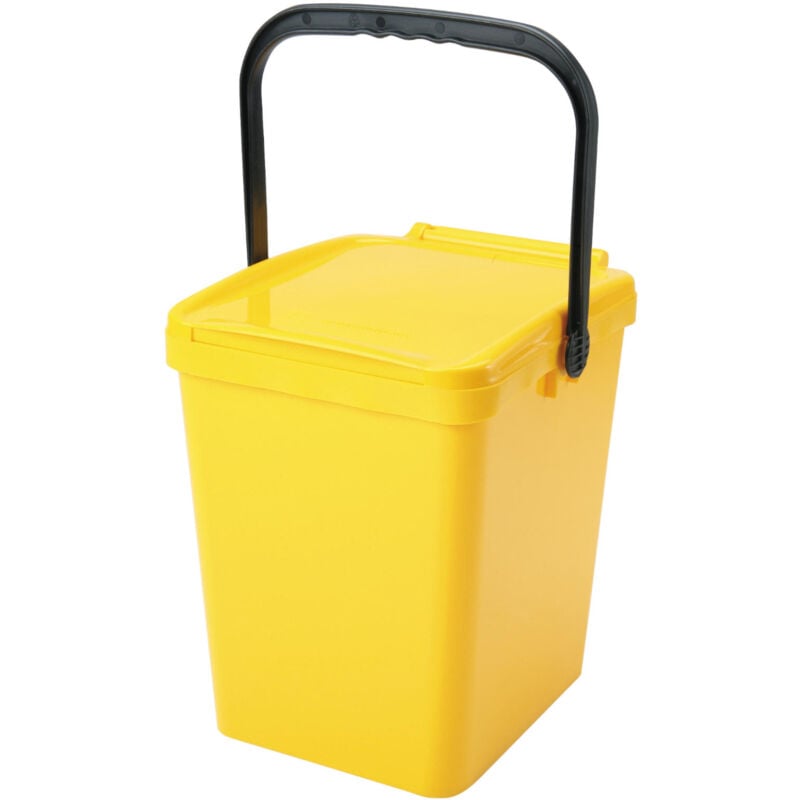 Conteneur panier pour le tri des ordures et déchets - jaune Urba 21L