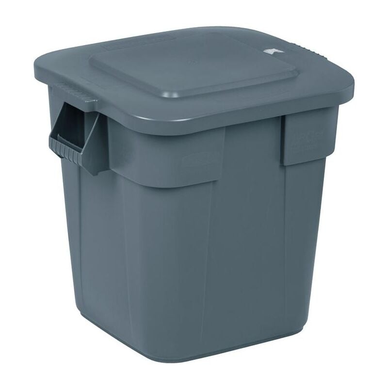 Bac polyvalent gris 105 l pe - FG352600GRAY - Rubbermaid