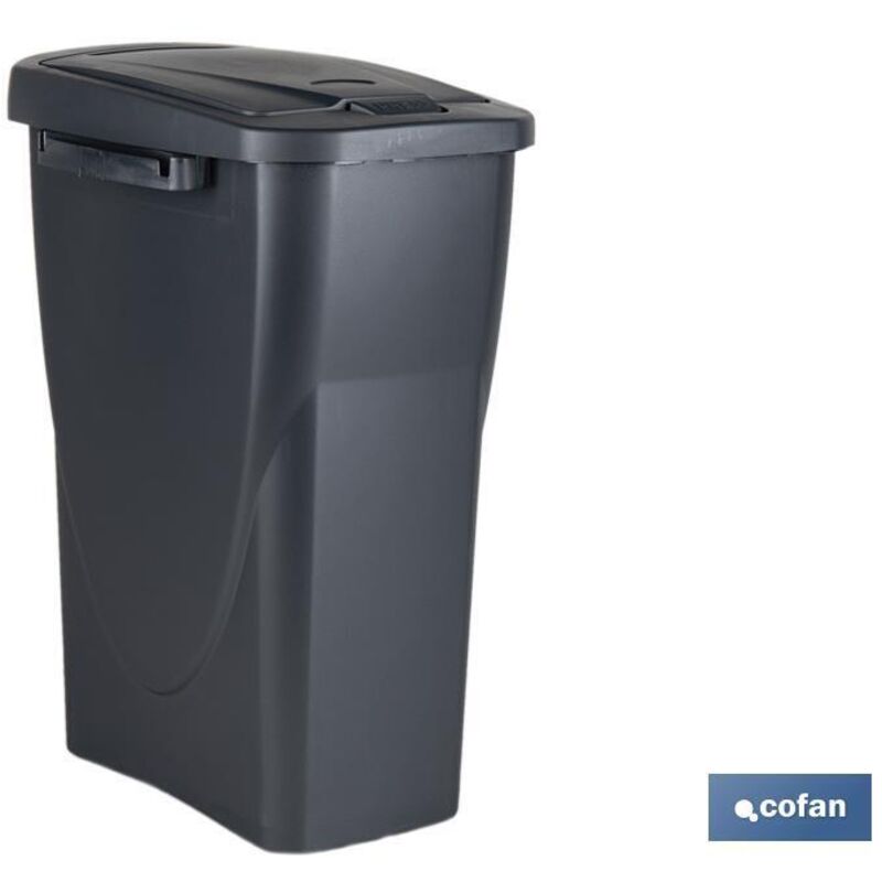 Poubelle grise pour déchets généraux (15 l) COFAN 41003412 Poubelle grise pour déchets généraux (15 l) COFAN 41003412