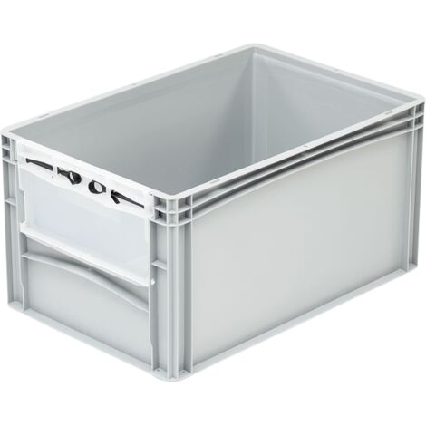 Contenitore 600x400x320 con finestra di ispezione chiusa