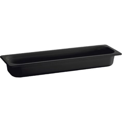 Contenitore APS Ecoline GN, GN 2/4, nero, capacità 3,00 litri, profondità 65 mm